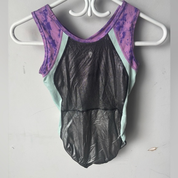 Ivivva (kids lululemon) Sz 12 leotard for dance, gymnastics, cheer etc in EUC - Picture 2 of 5